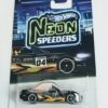 Hot Wheels 2026 Silver series Walmart exclusive Neon Speeders 8 of 8 - 2004 Mazda Mazdaspeed Miata black JKY08