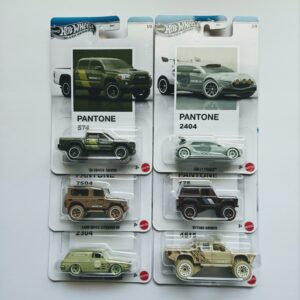 Hot wheels Silver series 2026 Pantone series mix 2 complete set of 6 JKY47-965B