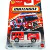 Matchbox 2026 #44 Pierce Volterra EV fire truck red JHM30