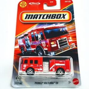 Matchbox 2026 #44 Pierce Volterra EV fire truck red JHM30
