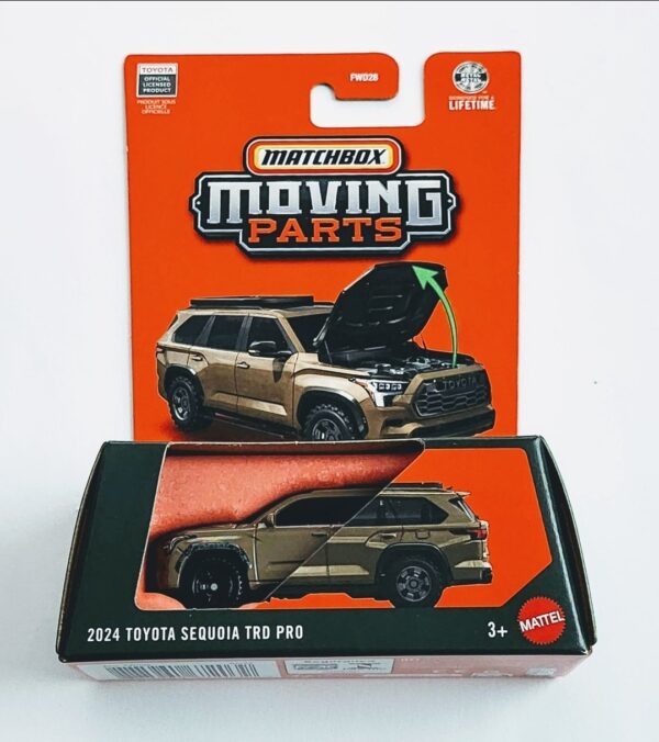 Matchbox 2026 Moving Parts #33 2024 Toyota Sequoia TRD Pro Mudbath JHV54