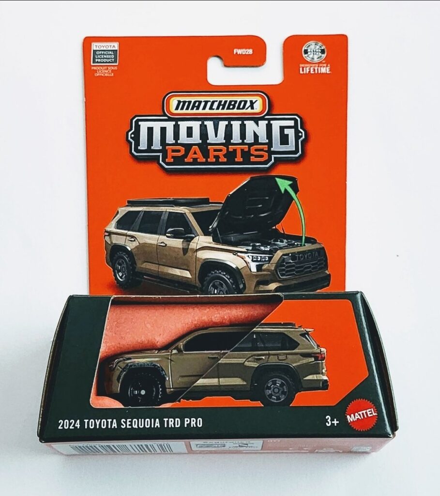 Matchbox 2026 Moving Parts #33 2024 Toyota Sequoia TRD Pro Mudbath JHV54