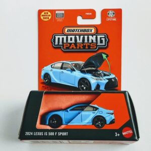 Matchbox 2026 Moving Parts #33 2024 Lexus IS 500 F Sport Ultrasonic blue JHV22