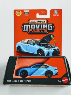 2026/06/1000027160-1.jpg Matchbox 2026 Moving Parts #33 2024 Lexus IS 500 F Sport Ultrasonic blue JHV22