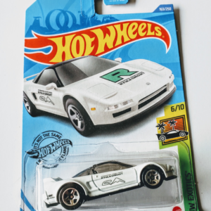 Hot Wheels 2020 HW Exotics - 6 of 10 - 1990 Acura NSX (Ryu Asada) Kroger exclusive white GHG58