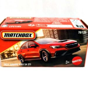 Matchbox 2026 Power Grabs - 78/125 - 2024 Subaru WRX S4 STI Ignition Red JHR16