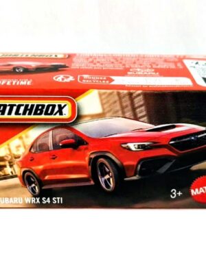 Matchbox 2026 Power Grabs - 78/125 - 2024 Subaru WRX S4 STI Ignition Red JHR16