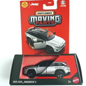 Matchbox 2026 15 of 50 - 2025 Jeep Wagoneer S Silver Zynith with opening doors - JHV21