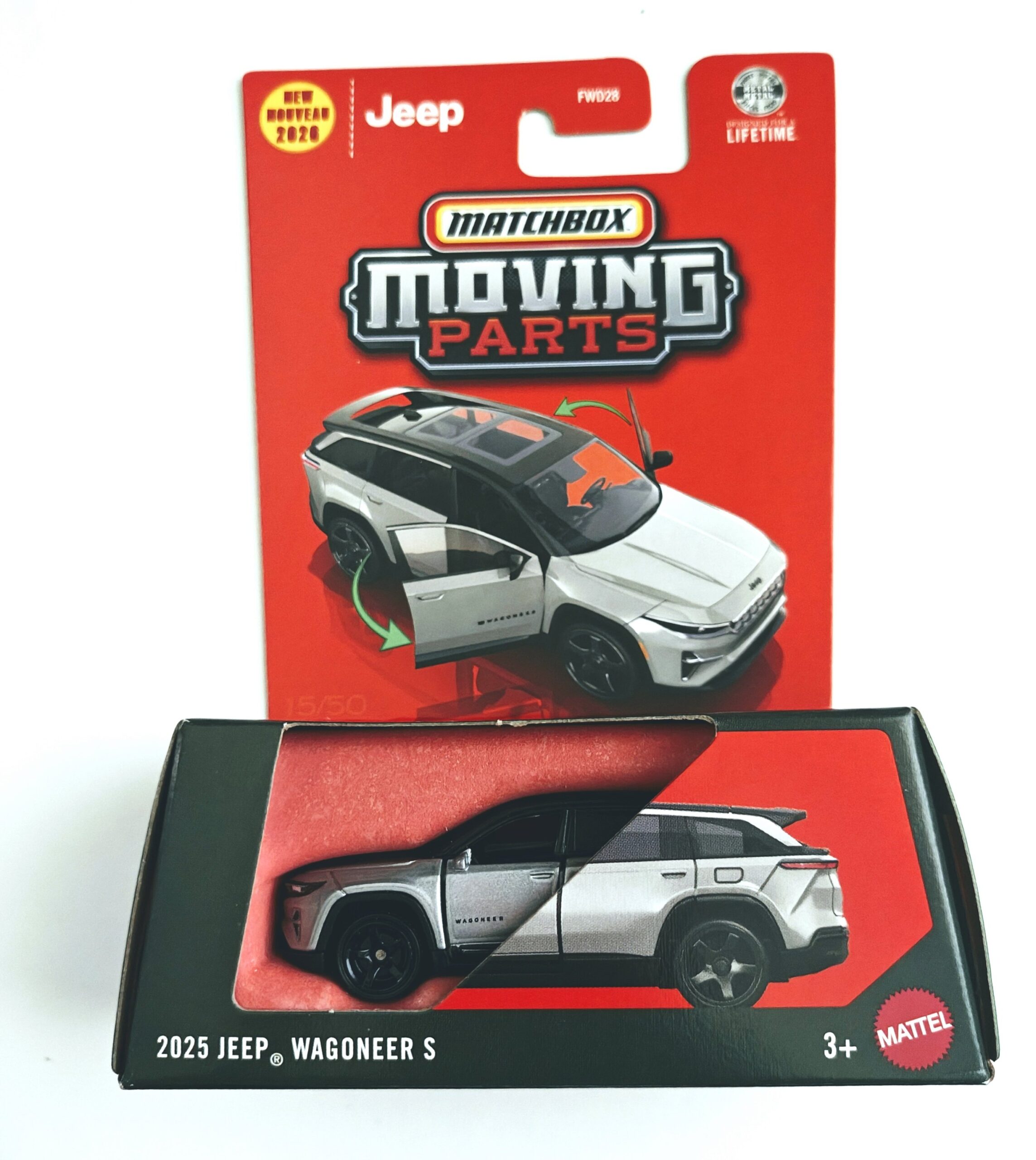 Matchbox 2026 15 of 50 - 2025 Jeep Wagoneer S Silver Zynith with
