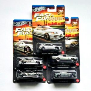 Hot Wheels Silver Series Walmart Exclusive Fast and Furious: Silver Anniversary complete set of 5 - HNR88 - 956Q