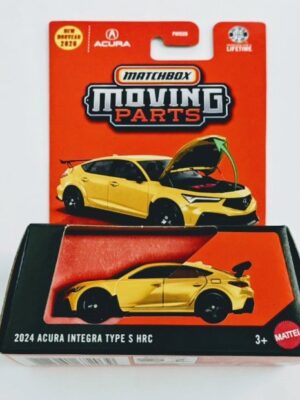 Matchbox 2026 - 10 of 50 - 2024 Acura Integra Type S HRC Indy yellow JHV20
