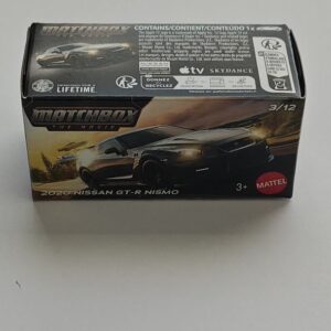 Matchbox 2026 Power Grabs - Matchbox The Movie 3 of 12 - 2020 Nissan GT-R Nismo gray JKK58