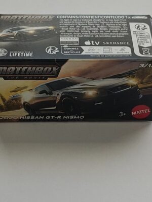 Matchbox 2026 Power Grabs - Matchbox The Movie 3 of 12 - 2020 Nissan GT-R Nismo gray JKK58