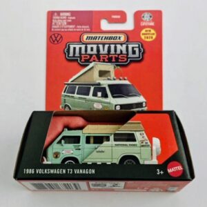 Matchbox 2026 - 25 of 52 1963 Volkswagen T3 Vanagon w/opening roof sleeper National parks green JHV32