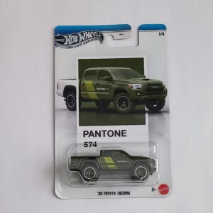 Hot wheels 2026 Silver Series Pantone mix B – 1 of 6 2020 Toyota Tacoma green JKY57