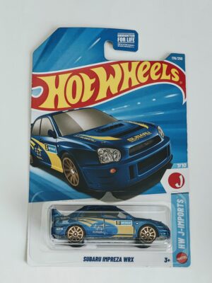 Hot wheels 2026 HW J-Import 7 of 10 Subaru Impreza WRX Rally blue
