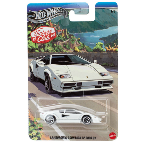 Hot Wheels 2026 Silver Series Vintage racing club: National Icons complete set of 5 HRT81-956k