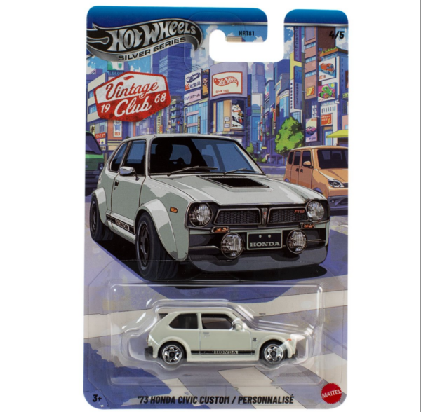 Hot Wheels 2026 Silver Series Vintage racing club: National Icons complete set of 5 HRT81-956k