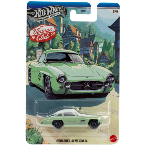 Hot Wheels 2026 Silver Series Vintage racing club: National Icons complete set of 5 HRT81-956k