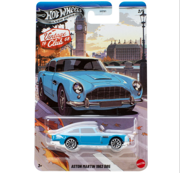 Hot Wheels 2026 Silver Series Vintage racing club: National Icons complete set of 5 HRT81-956k