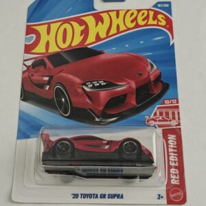 Hot Wheels 2026 Target Red Edition - 10 of 12 - 2020 Toyota GR Supra red JJM68