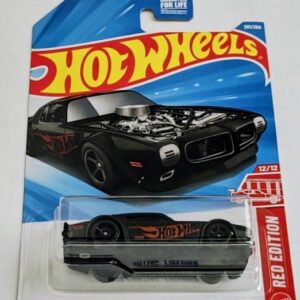 Hot Wheels 2026 Target Red Edition - 12 of 12 - 1970 Pontiac Firebird black matte JJM65