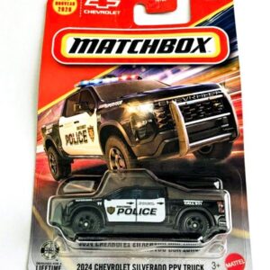 Matchbox 2026 -92 of125 - 2024 Chevrolet Silverado PPV Silverado PPV police truck JHM31