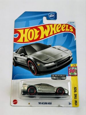 Hot Wheels 2025 HW The 90s 2 of 10 - 1990 Acura NSX Zamac HTF53