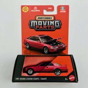 Matchbox 2026 Moving parts 31 of 50 - 1991 Acura Legend Coupe red JHV39
